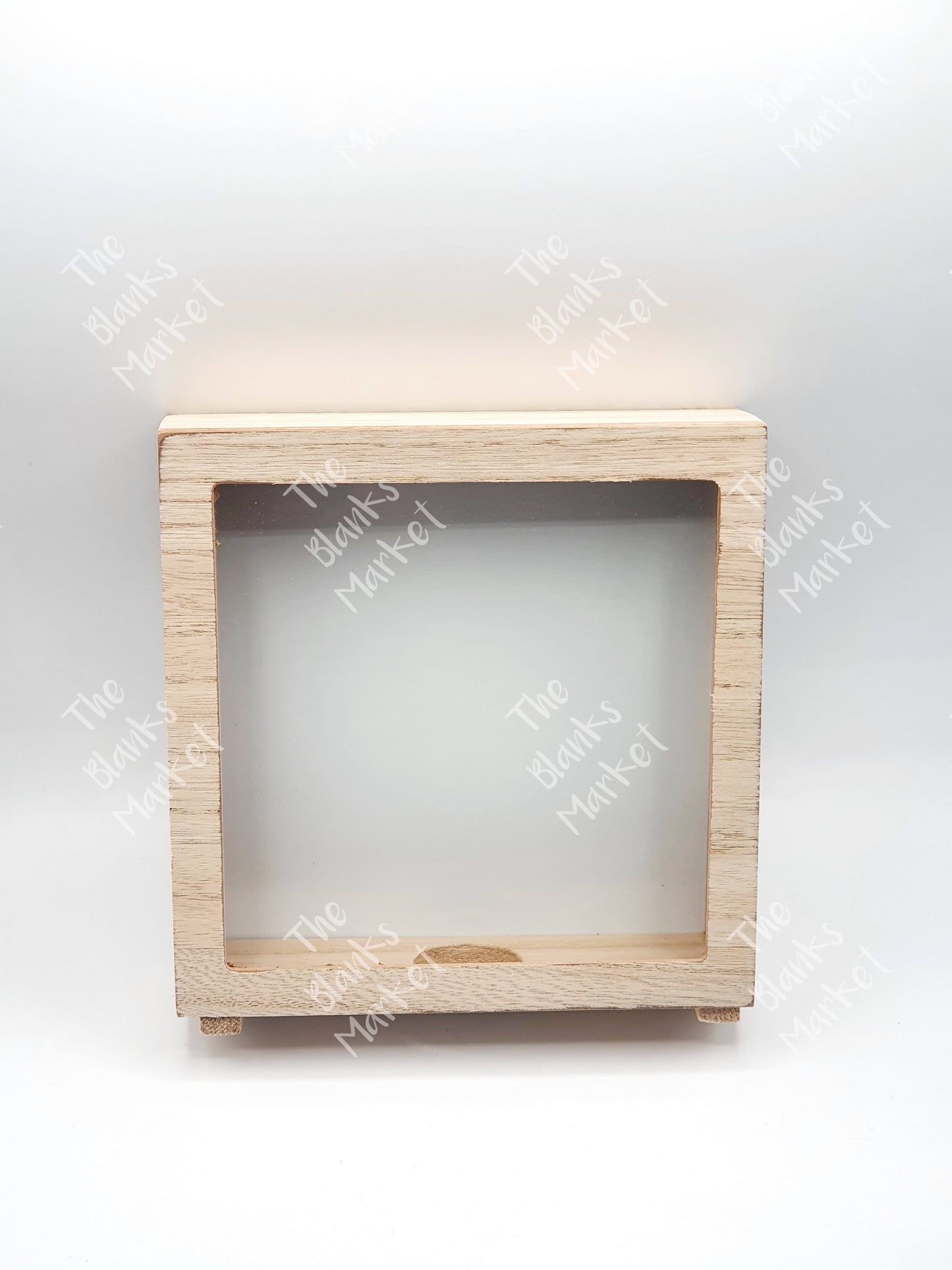 Light Natural Wooden Sublimation Money Box