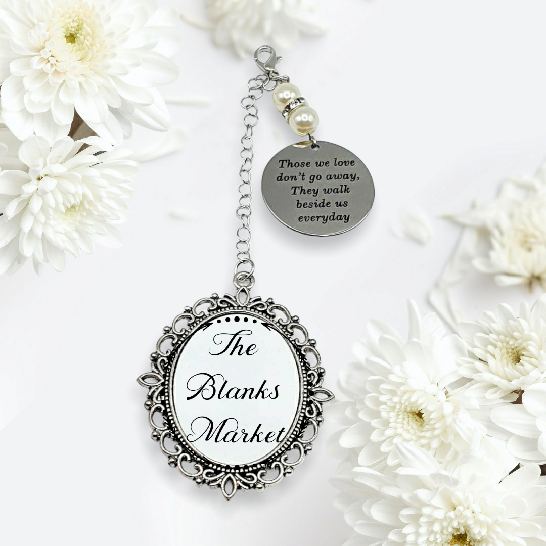 Sublimation Wedding Memorial Charm