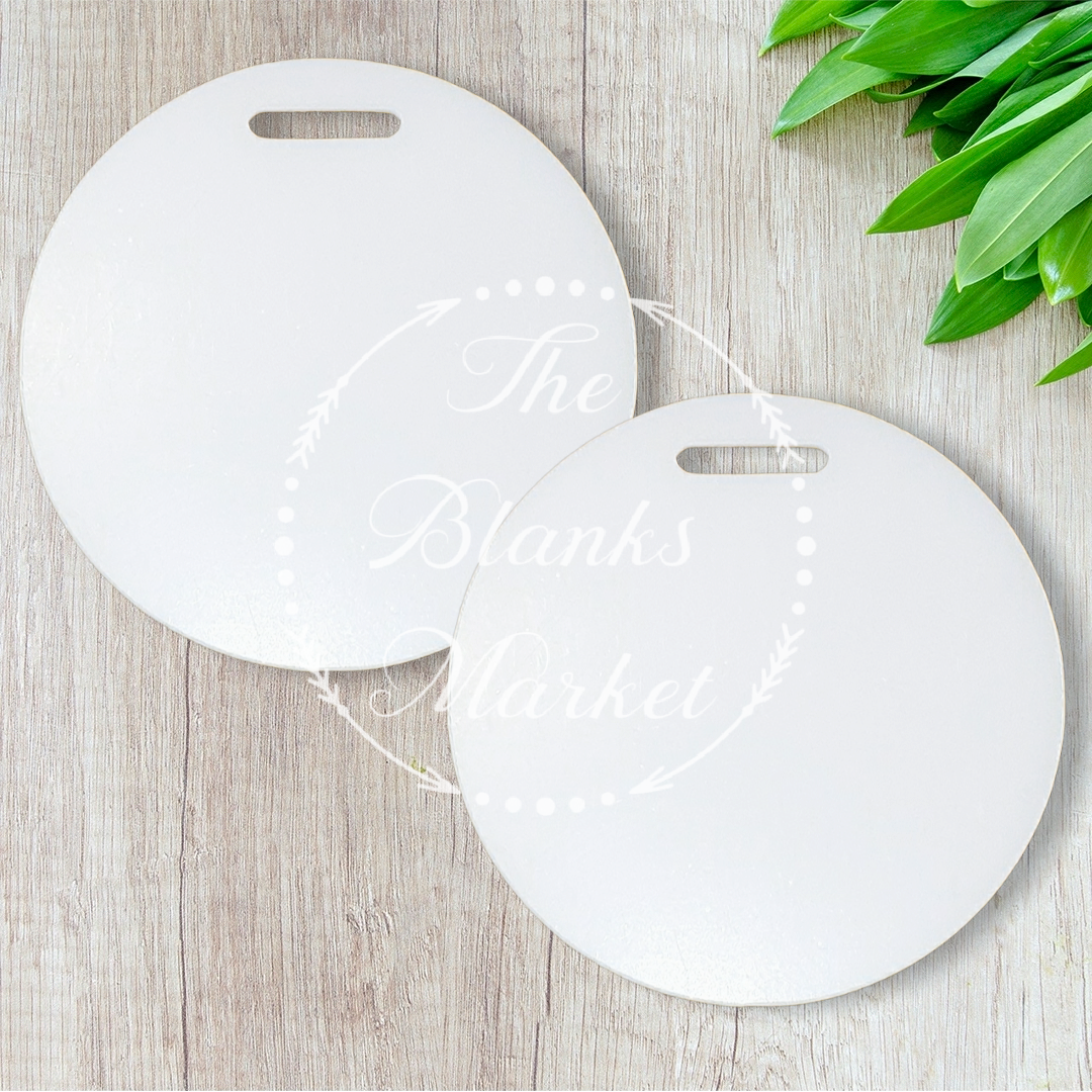 Acrylic White Pram tag
