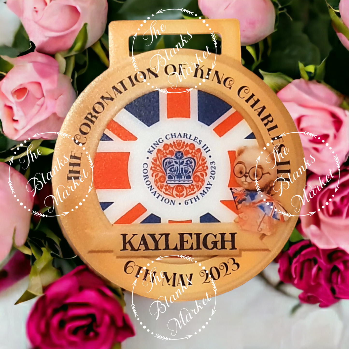 Acrylic medal