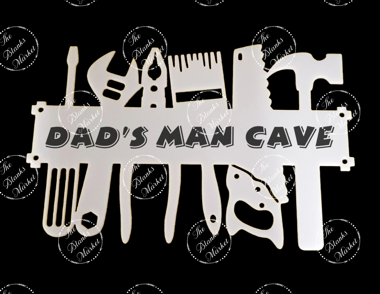 Acrylic tool sign