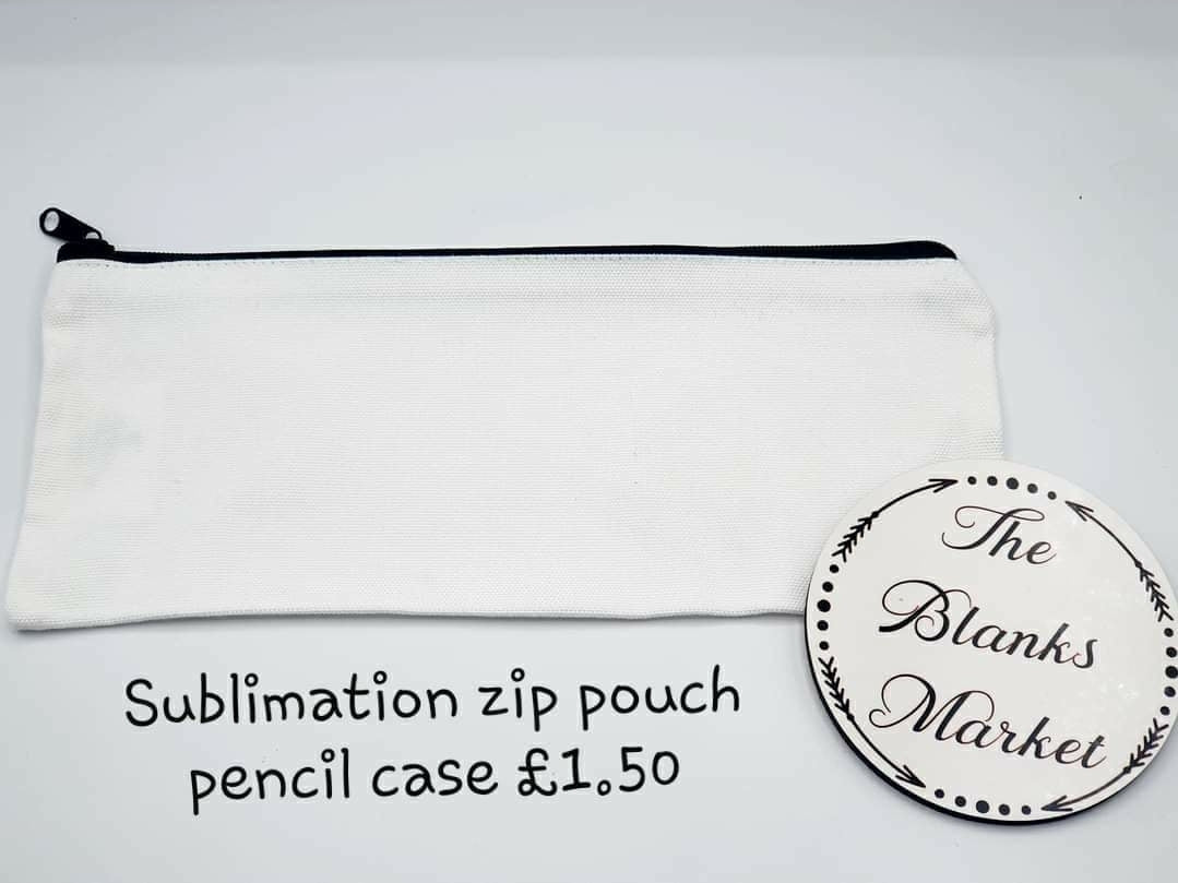 Sublimation pencil case
