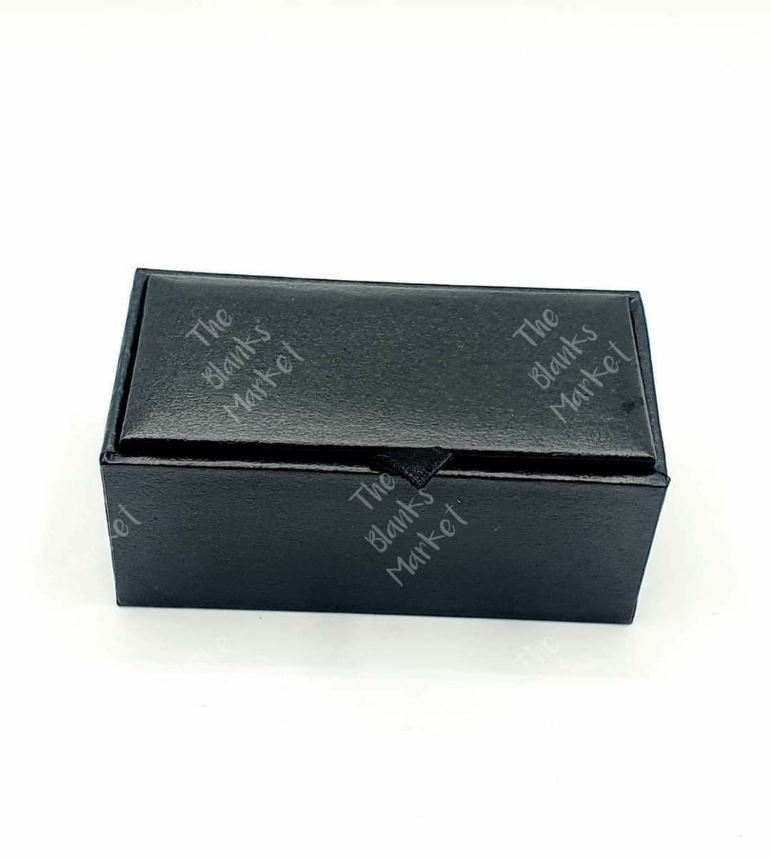 Round sublimation Cufflinks with gift box