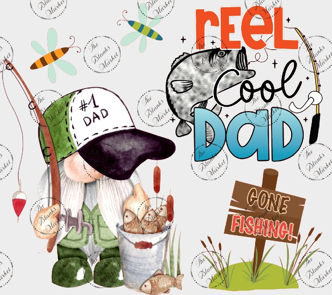 Gone fishing dad design
