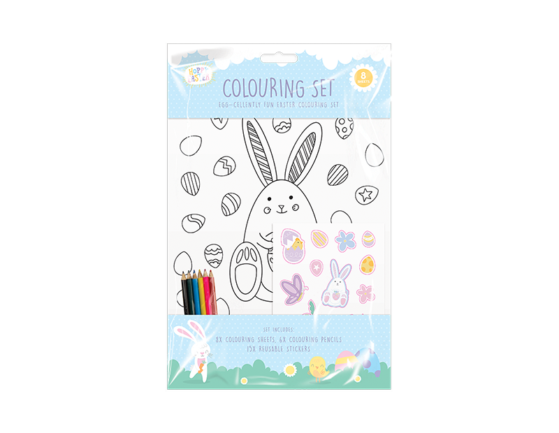 Easter colouring set