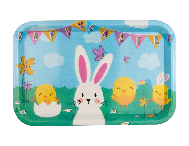 Easter plastic serving tray