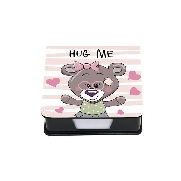 Post it Note Paper pad in PU Leather Case