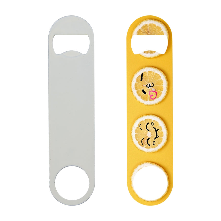 Sublimation bar blade bottle opener