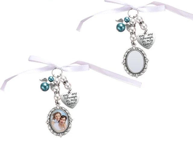 Sublimation Wedding Bouquet Charm