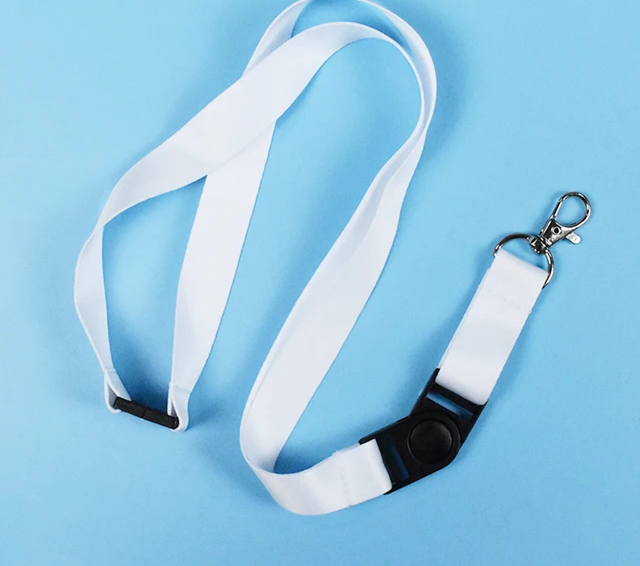 Sublimation breakaway lanyard