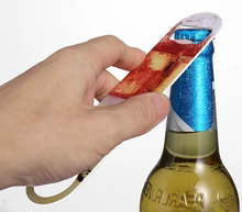 Load image into Gallery viewer, Sublimation bar blade bottle opener
