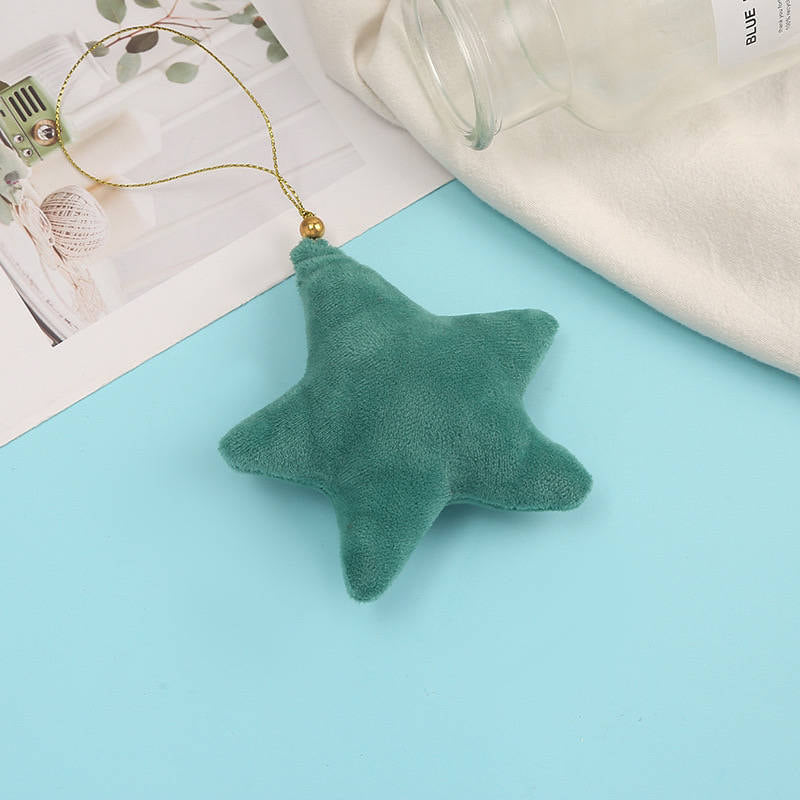 Velvet star Christmas Tree hanging decoration