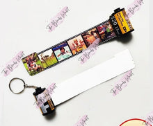 Load image into Gallery viewer, Sublimation film roll keychain
