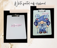 Load image into Gallery viewer, Clipboard-white fronted mdf

