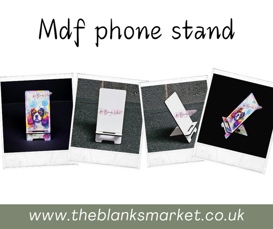 Mdf blank phone stand