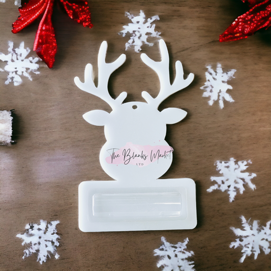 Acrylic reindeer money holder