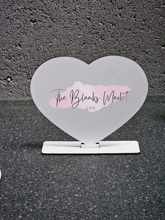 Mdf Heart Freestanding table decoration