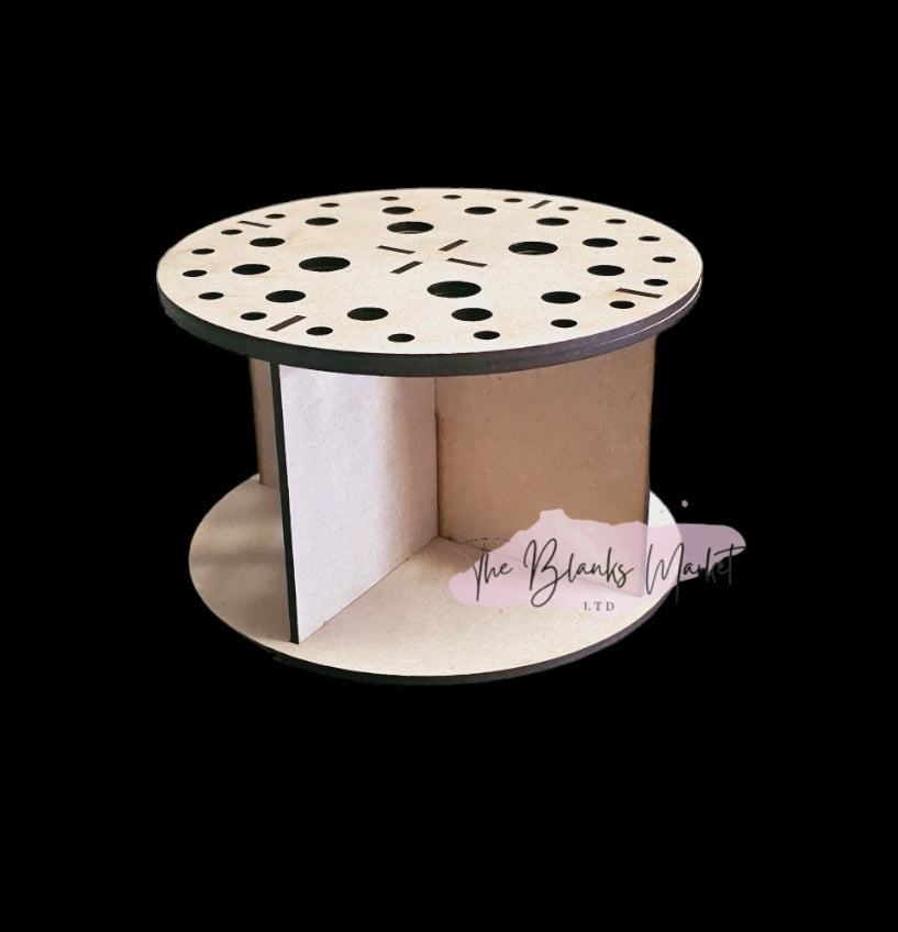 Paint brush mdf holder