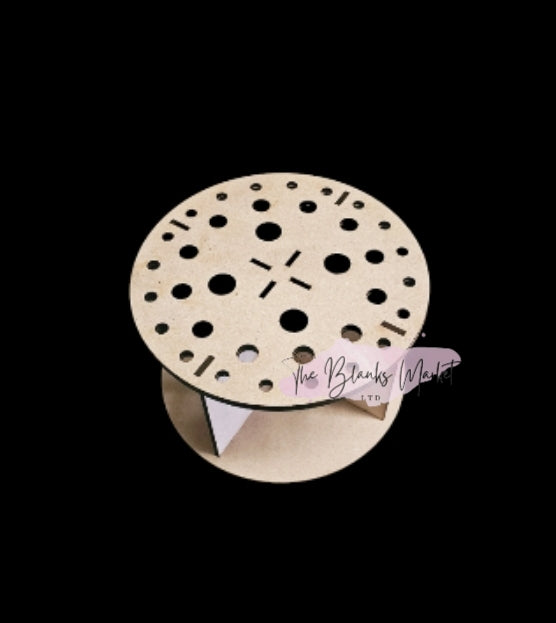 Paint brush mdf holder
