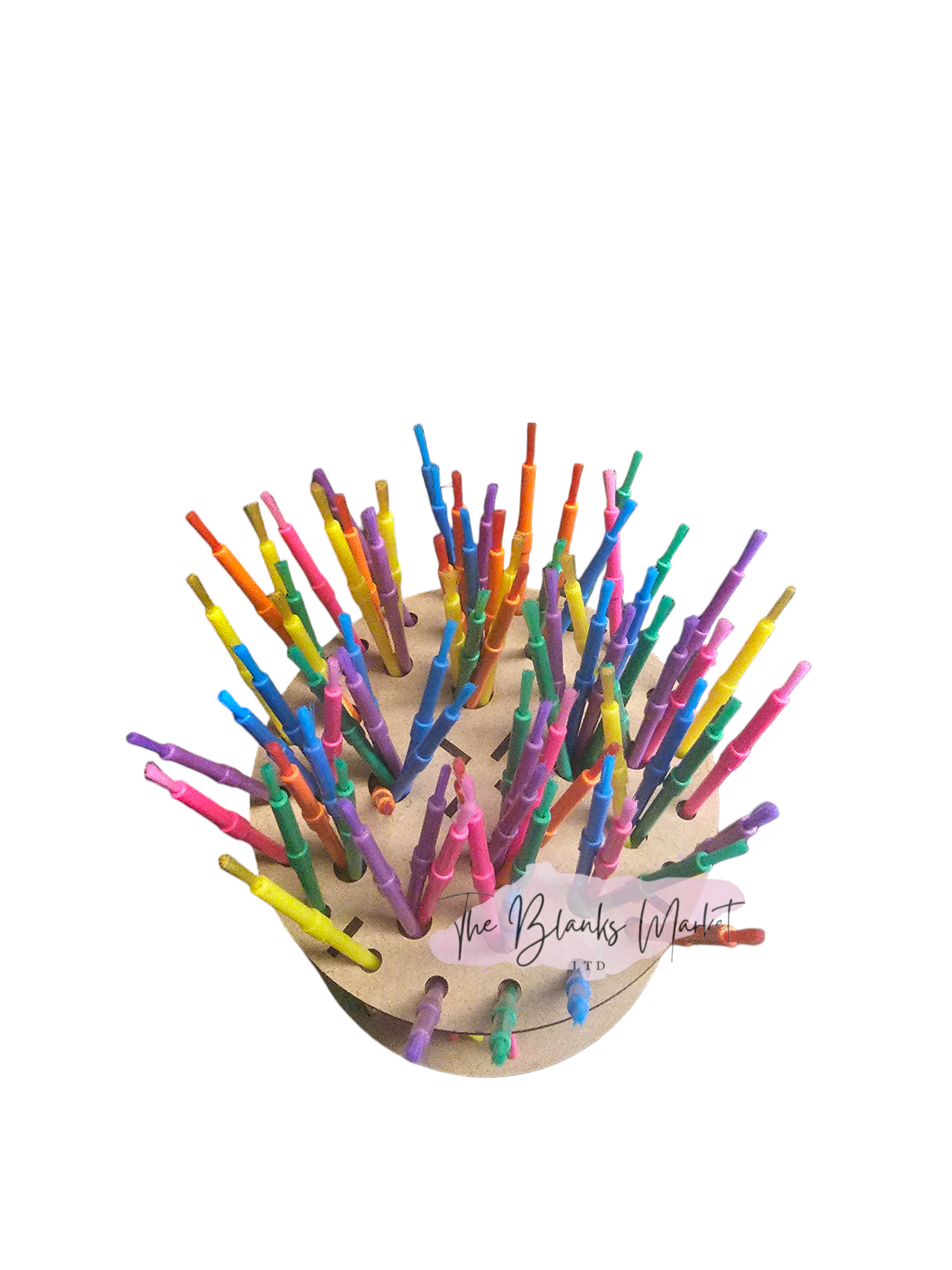 Paint brush mdf holder