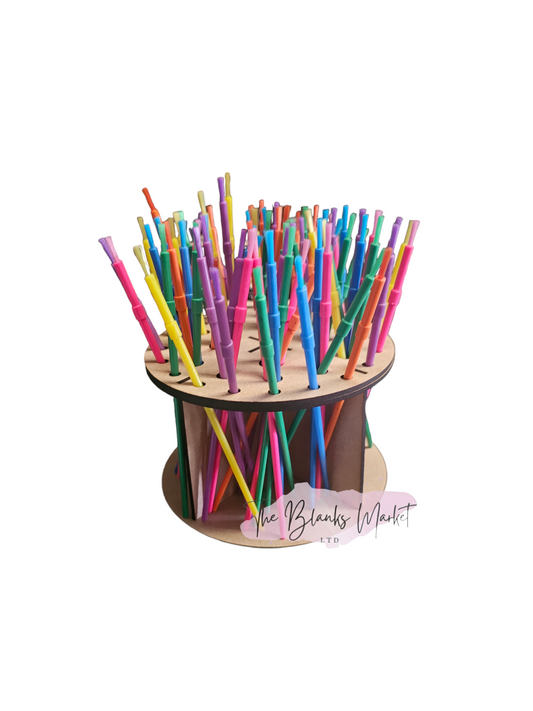 Paint brush mdf holder