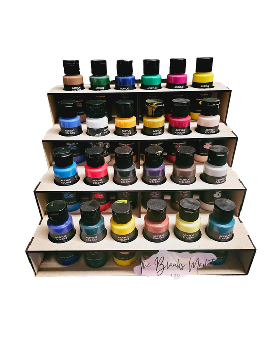 24 Bottle Paint Rack