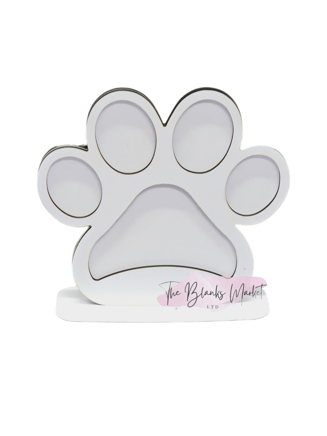 Freestanding Dog Paw Picture Frame