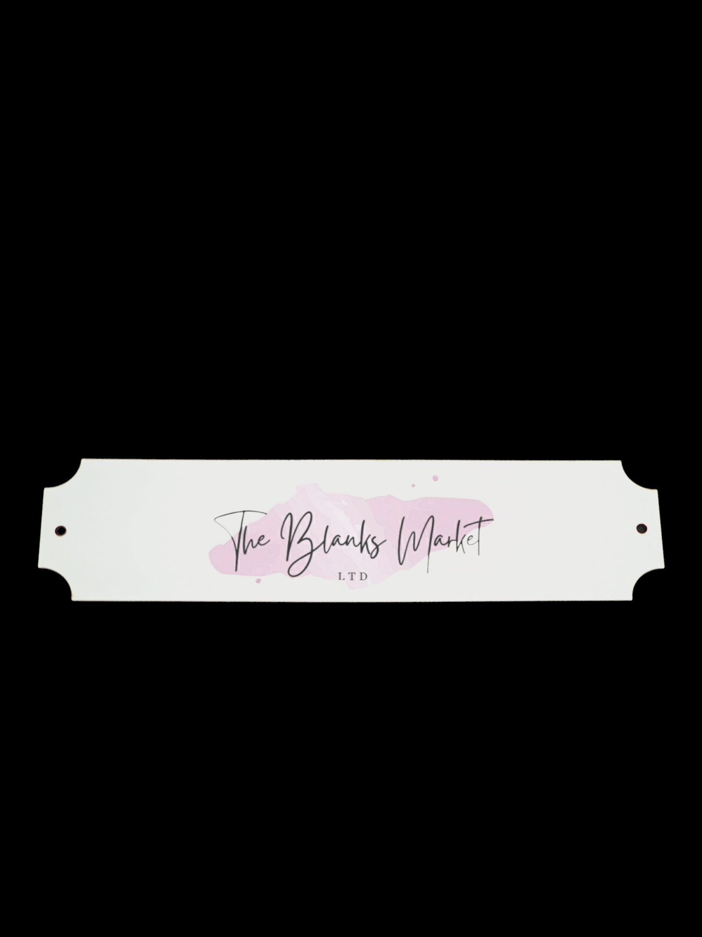 Single layer sign