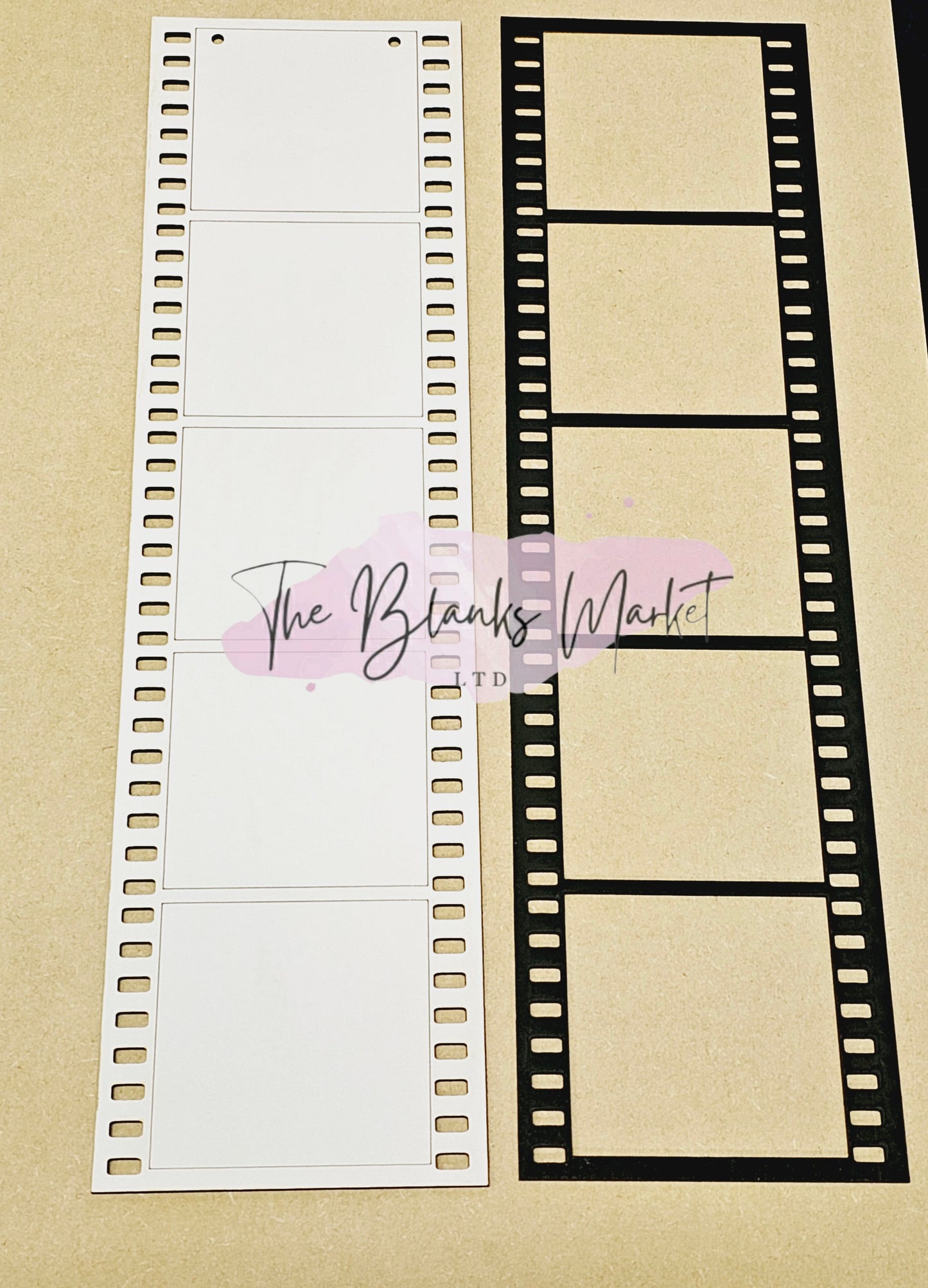 Wall hanging film strip