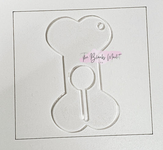 Dog Poop Bag Holder Bone shape