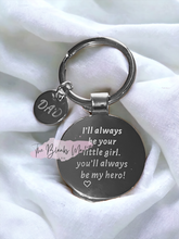 Load image into Gallery viewer, Sublimation dad keychain
