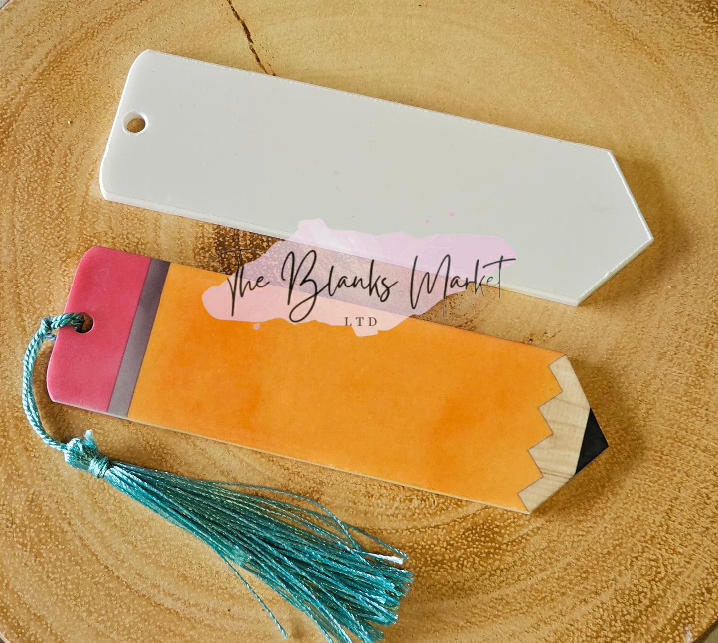 Acrylic pencil bookmark