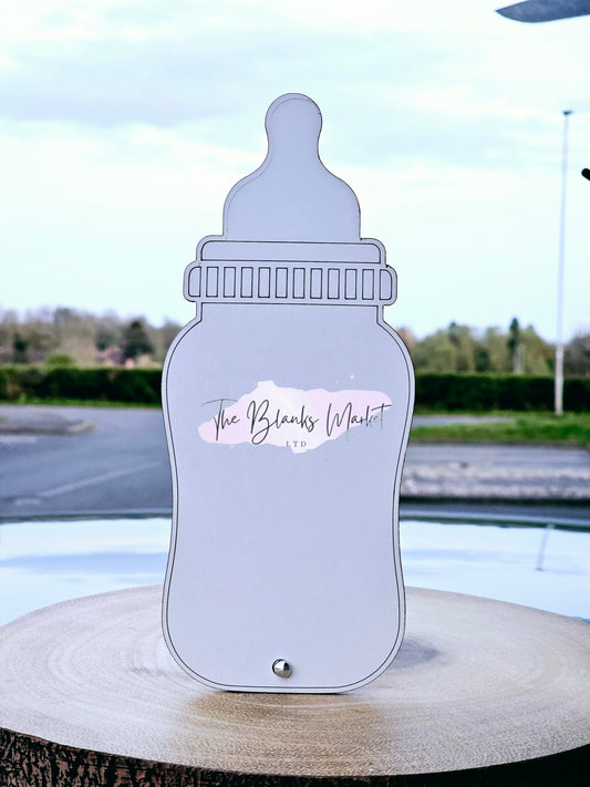 Bottle sign with Pin stand