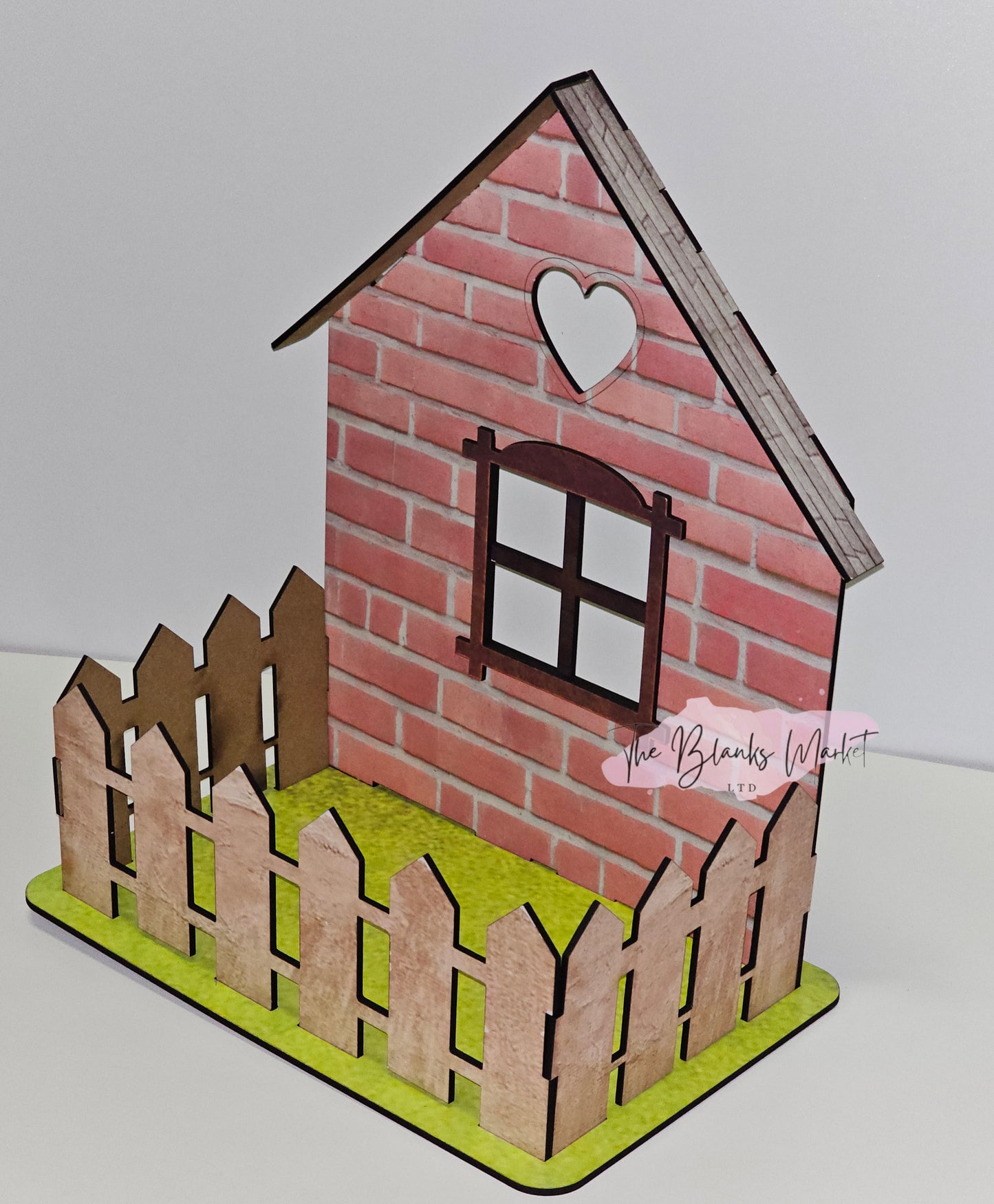 Flower box house basket