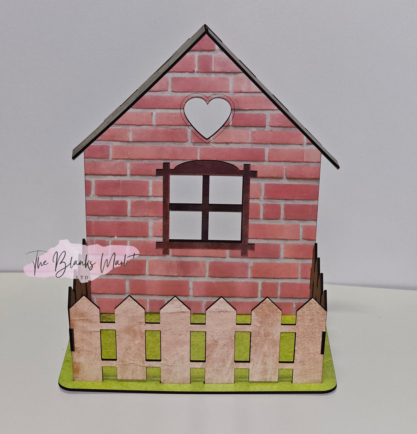 Flower box house basket