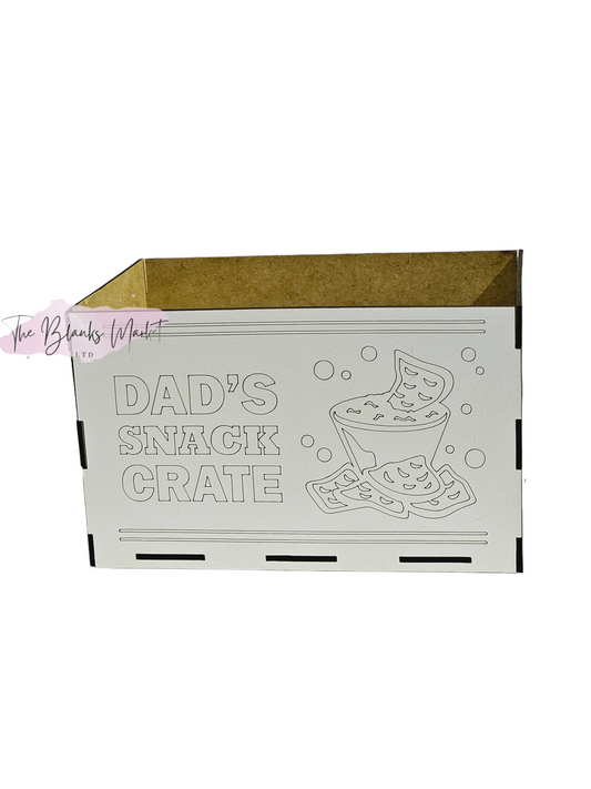 White fronted mdf Father’s Day Treats Box