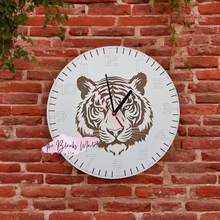 Load image into Gallery viewer, Engraved wooden clock- variety
