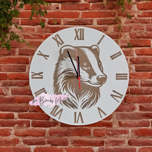 Load image into Gallery viewer, Engraved wooden clock- variety
