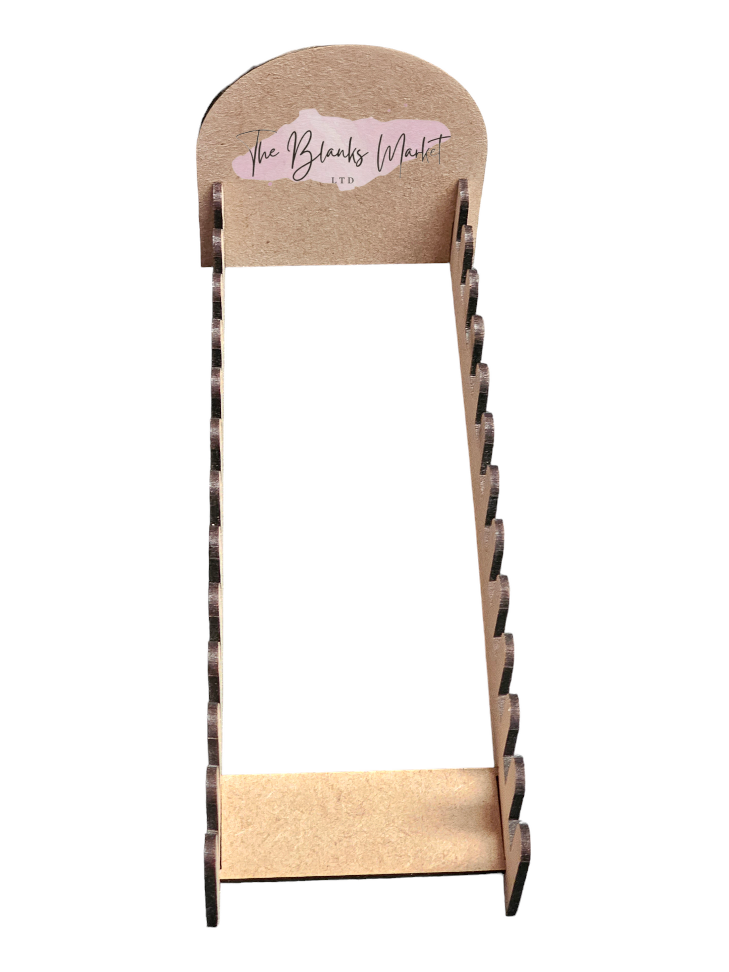 MDF card display stand
