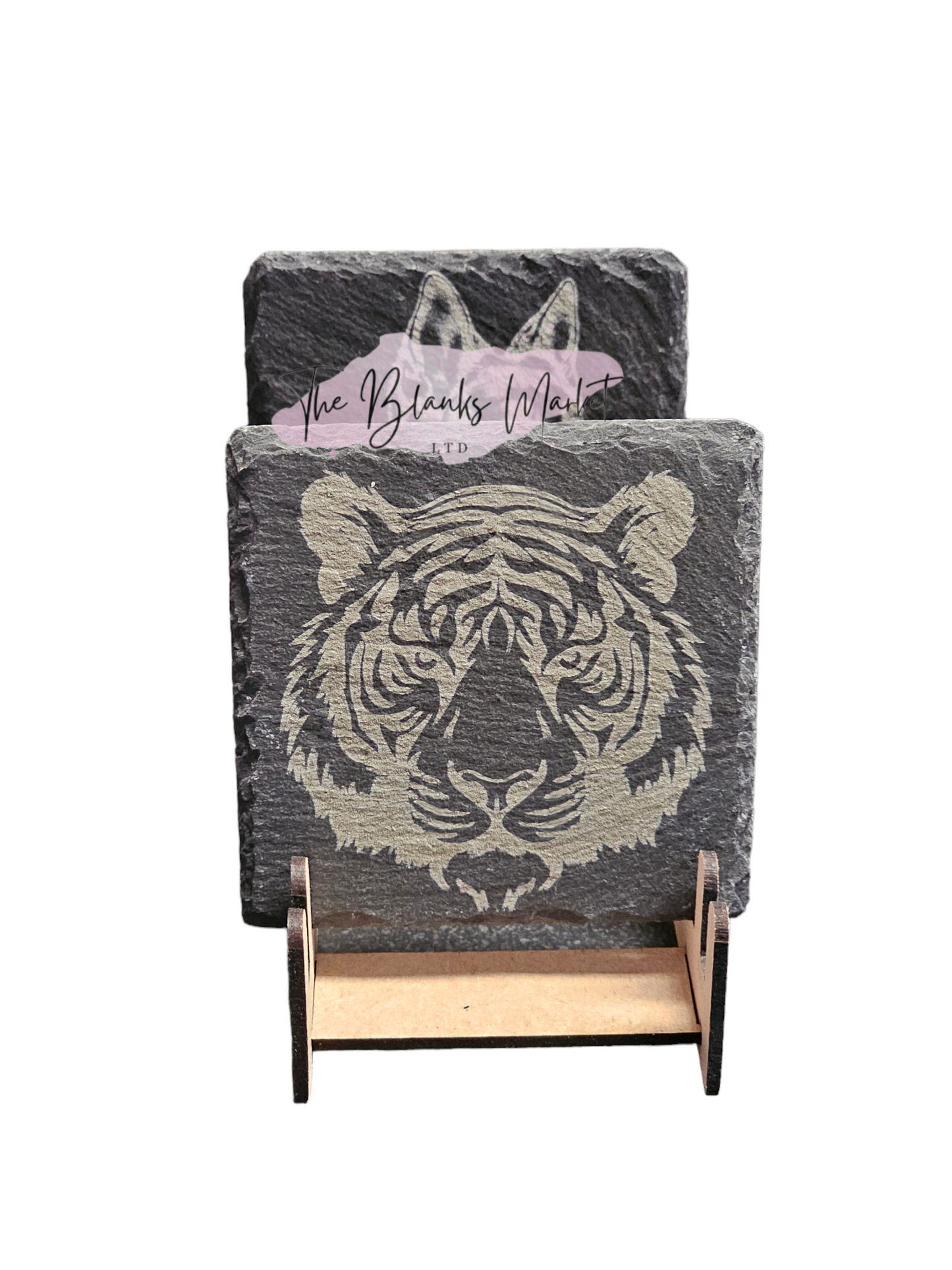 MDF card display stand