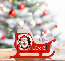 Load image into Gallery viewer, Small white fronted Mdf sleigh
