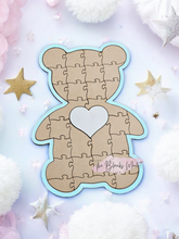 Load image into Gallery viewer, Baby shower puzzle guest book
