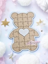 Load image into Gallery viewer, Baby shower puzzle guest book
