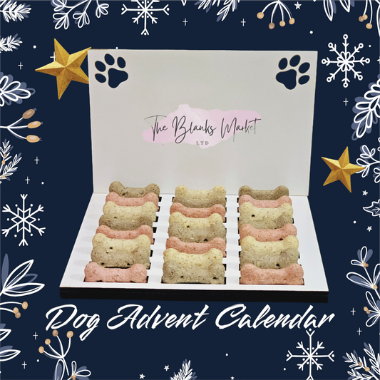 Dog treat advent calendar