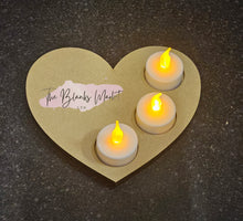 Load image into Gallery viewer, Mdf tealight holder
