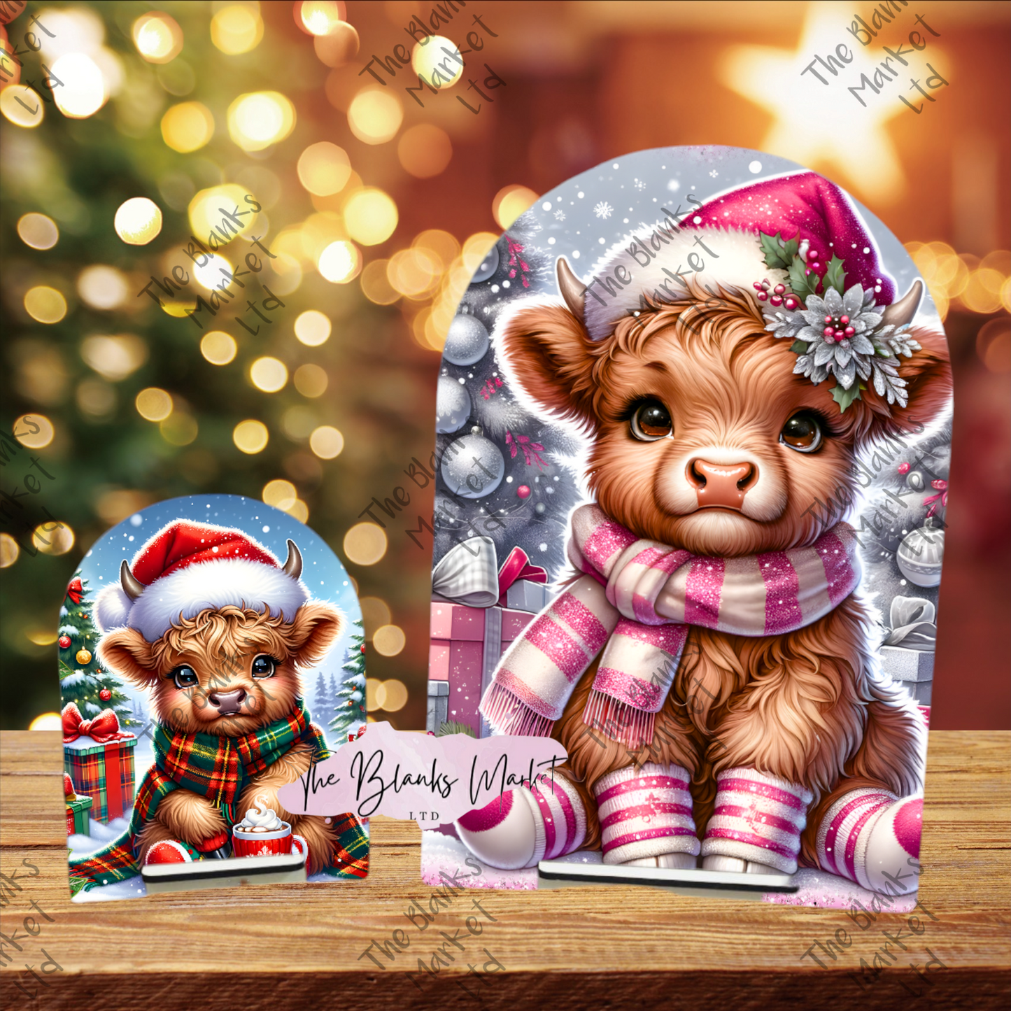 Arch table sign-white fronted