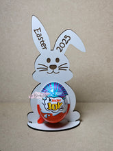 Load image into Gallery viewer, Easter bunny kinder joy egg holder

