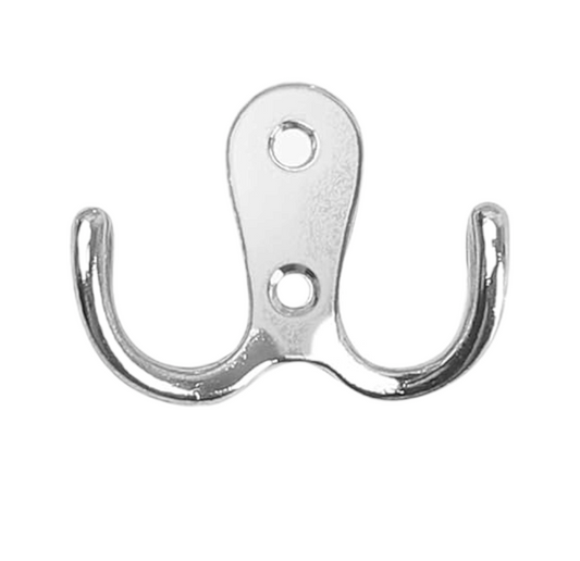 Silver Double Hook Accessory