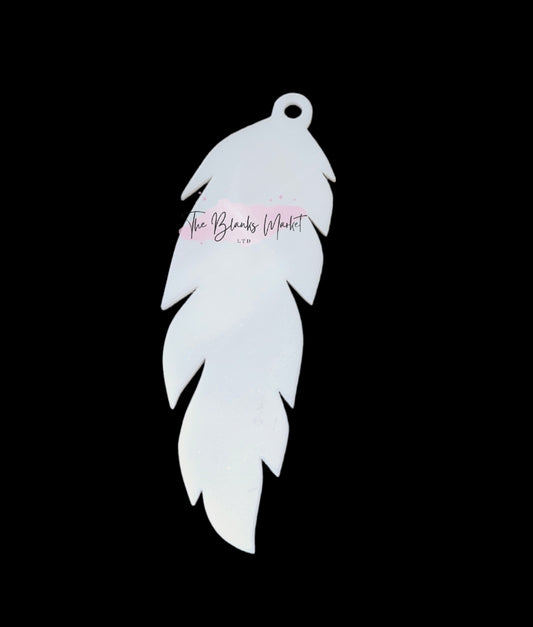 Large acrylic feather