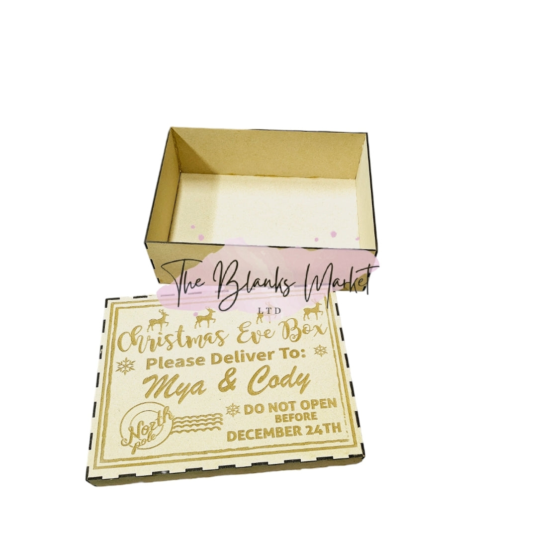 Christmas Eve Box engraved